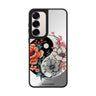 Floral Tai Chi Samsung Galaxy mirror case front view