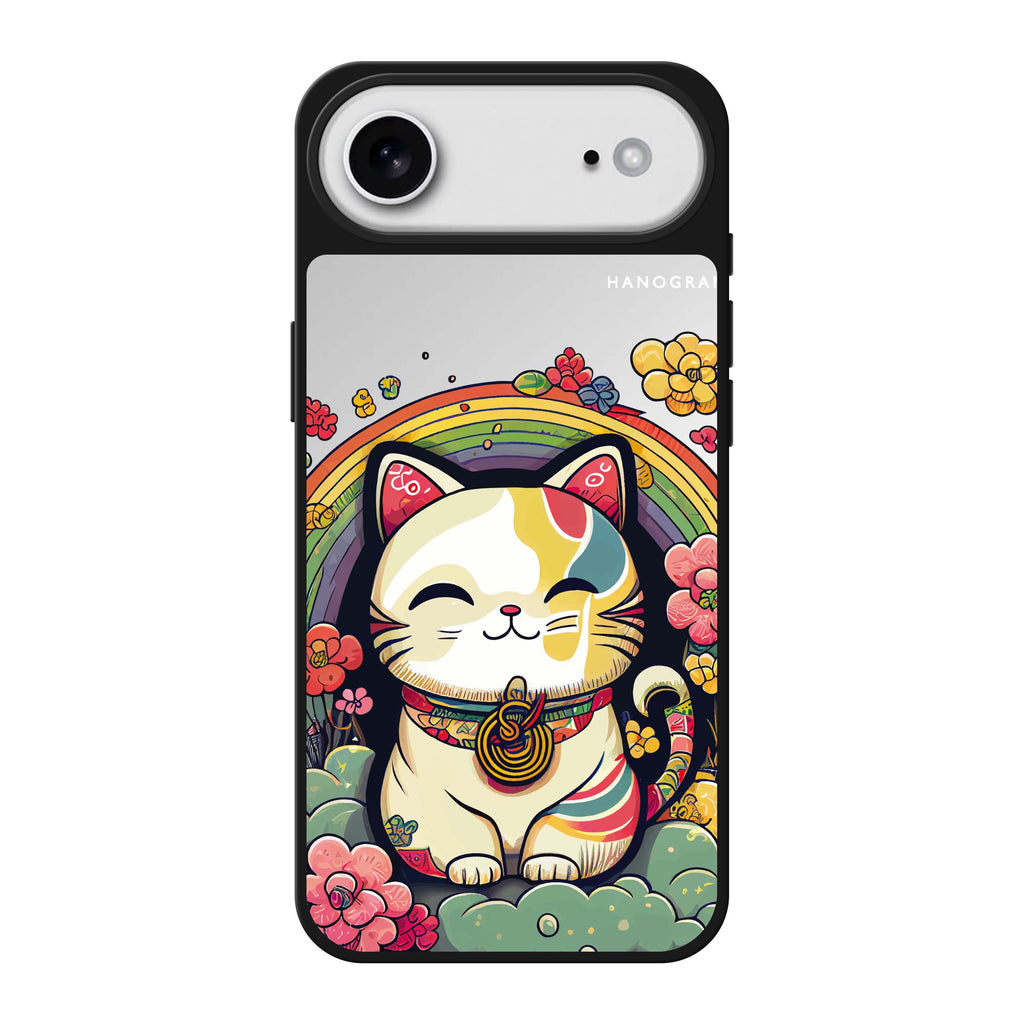 Japanese Lucky Cat 鏡面手機殼