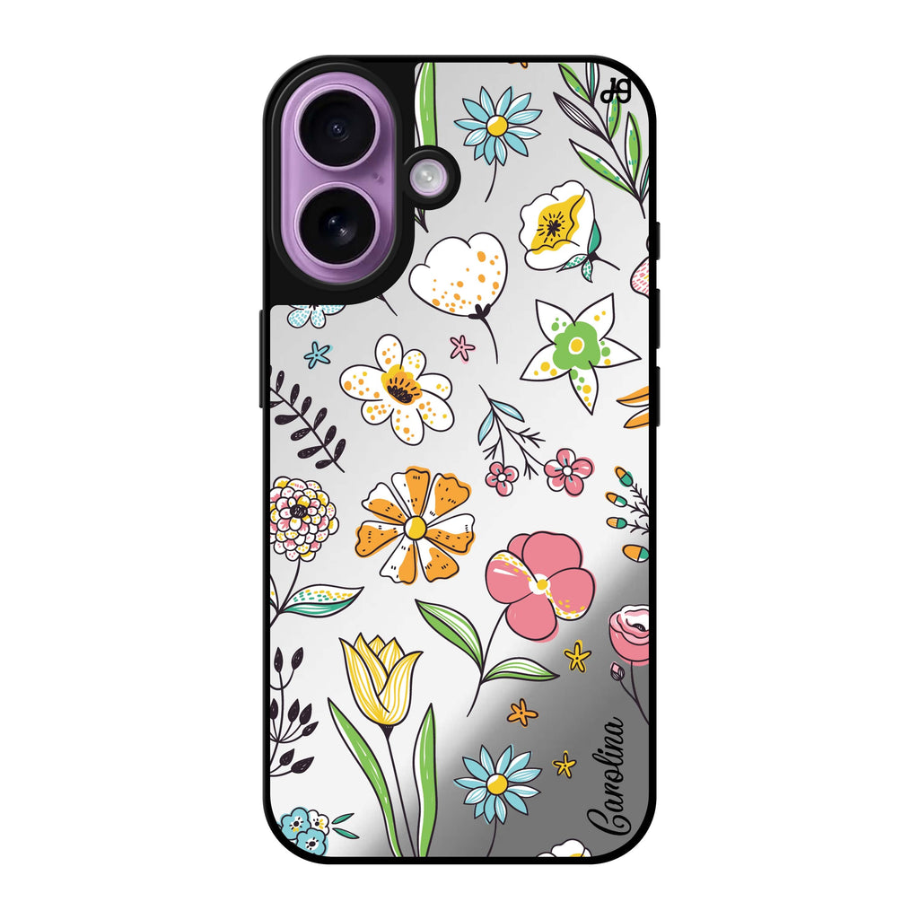 Reflective iPhone 16 Mirror Case –Spring Moment Design
