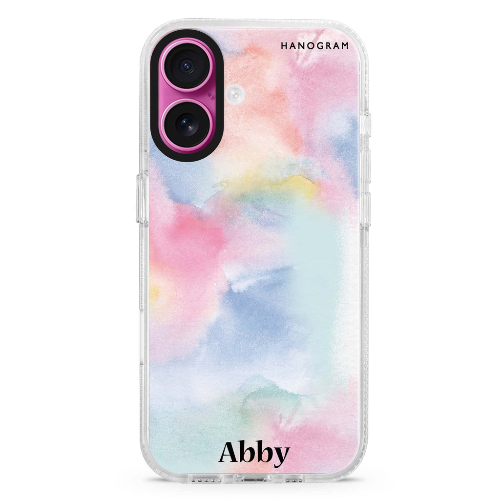Magic Watercolour MagSafe Compatible iPhone 16 Ultra Clear Case - Personalized and Stylish Protection