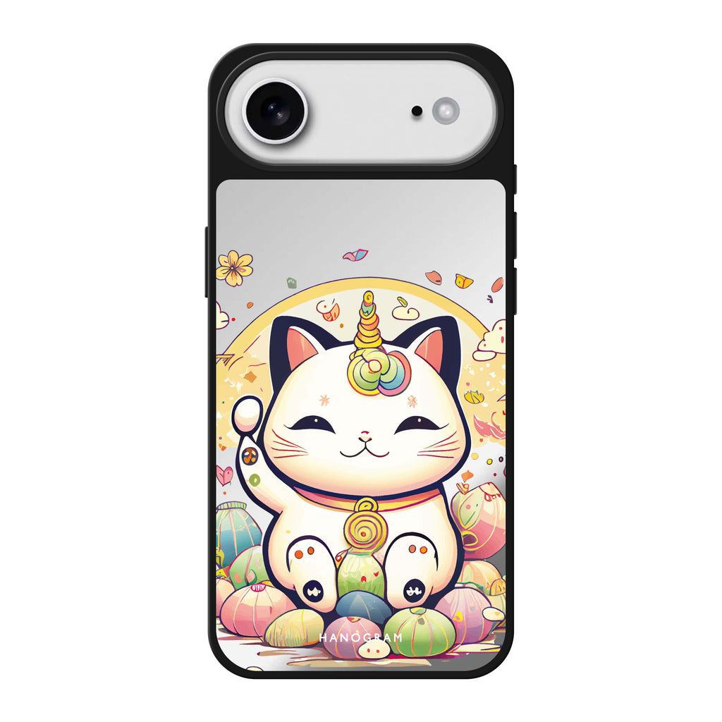 Cute Lucky Cat 鏡面手機殼