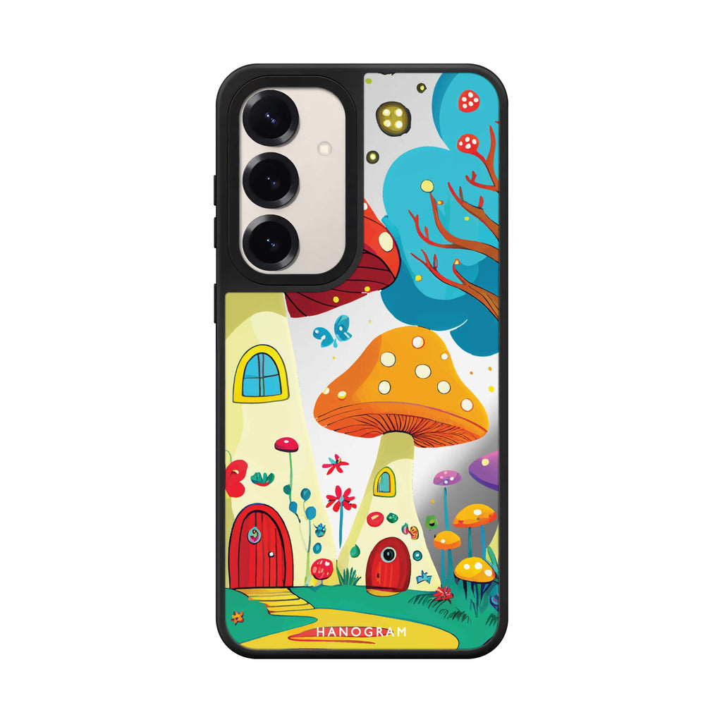 Mushroom Art Mirror Case