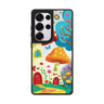 Mushroom Art Samsung Galaxy S25 S24 S23 Ultra mirror case, front view