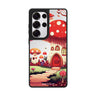 Mushroom Art Samsung Galaxy S25 S24 S23 Ultra mirror case, front view