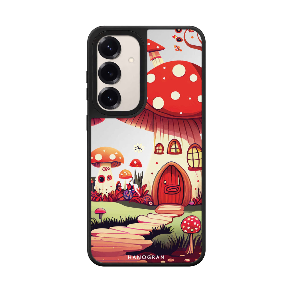 Mushroom Art Mirror Case