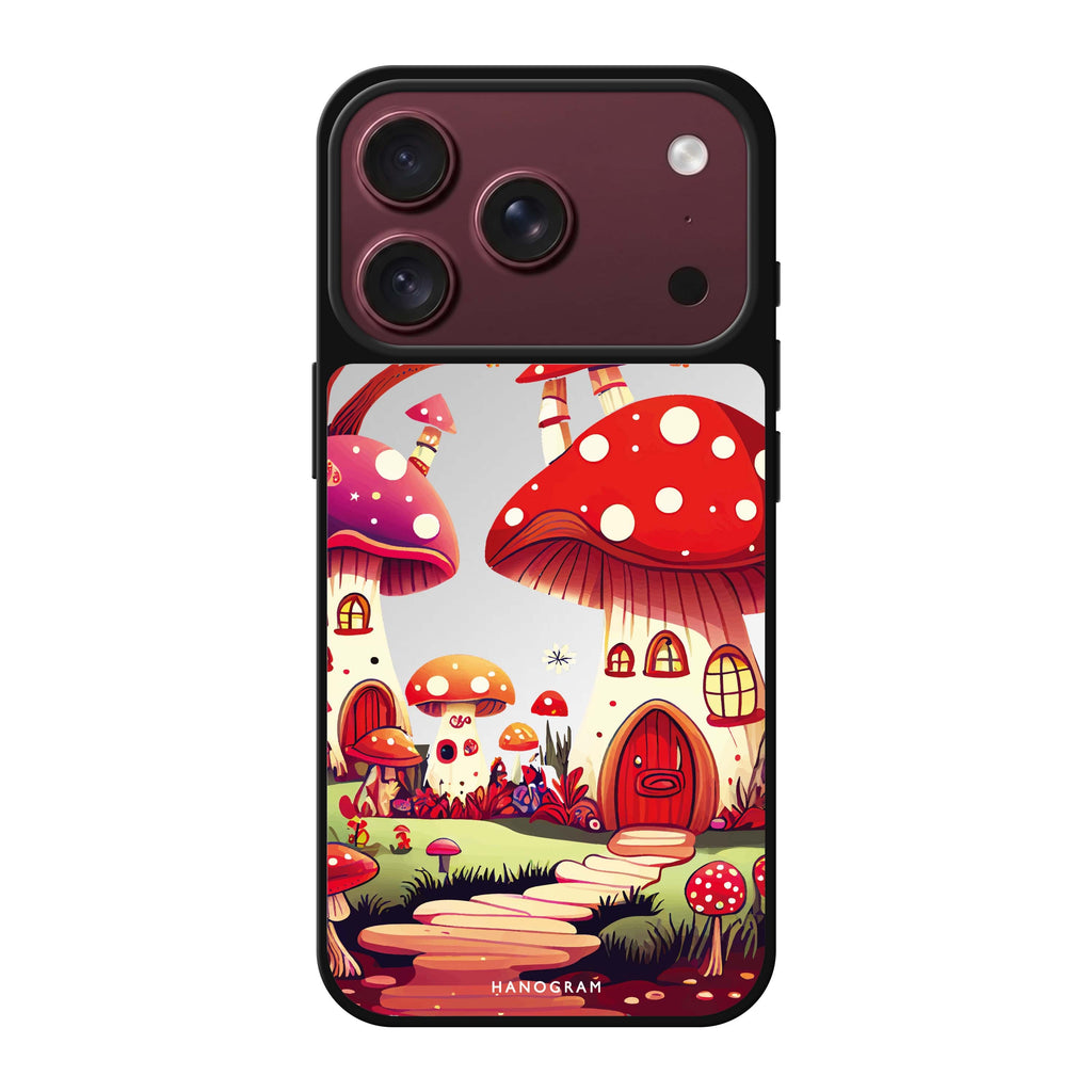 Mushroom Art #2 mushroom abstract iPhone 18 Pro Max mirror case