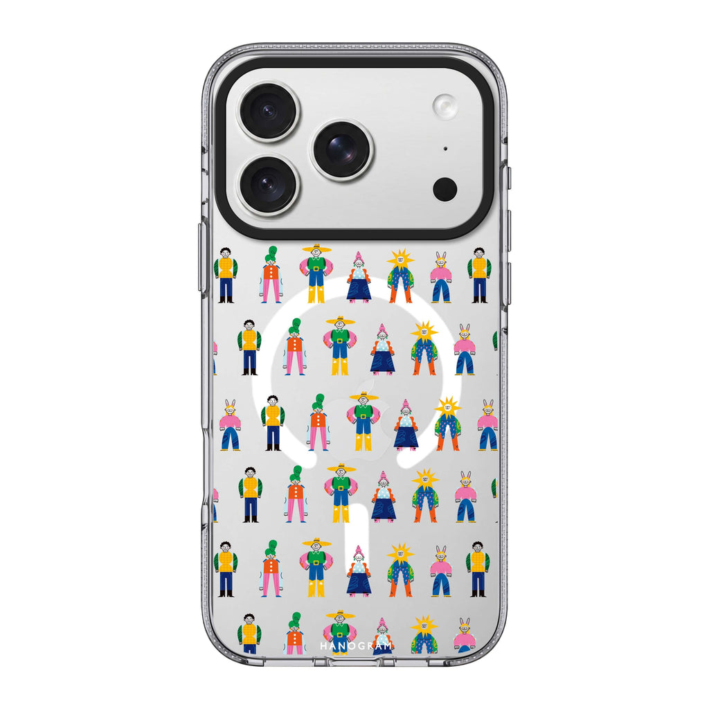 Abstract People Family Ultra Clear Case