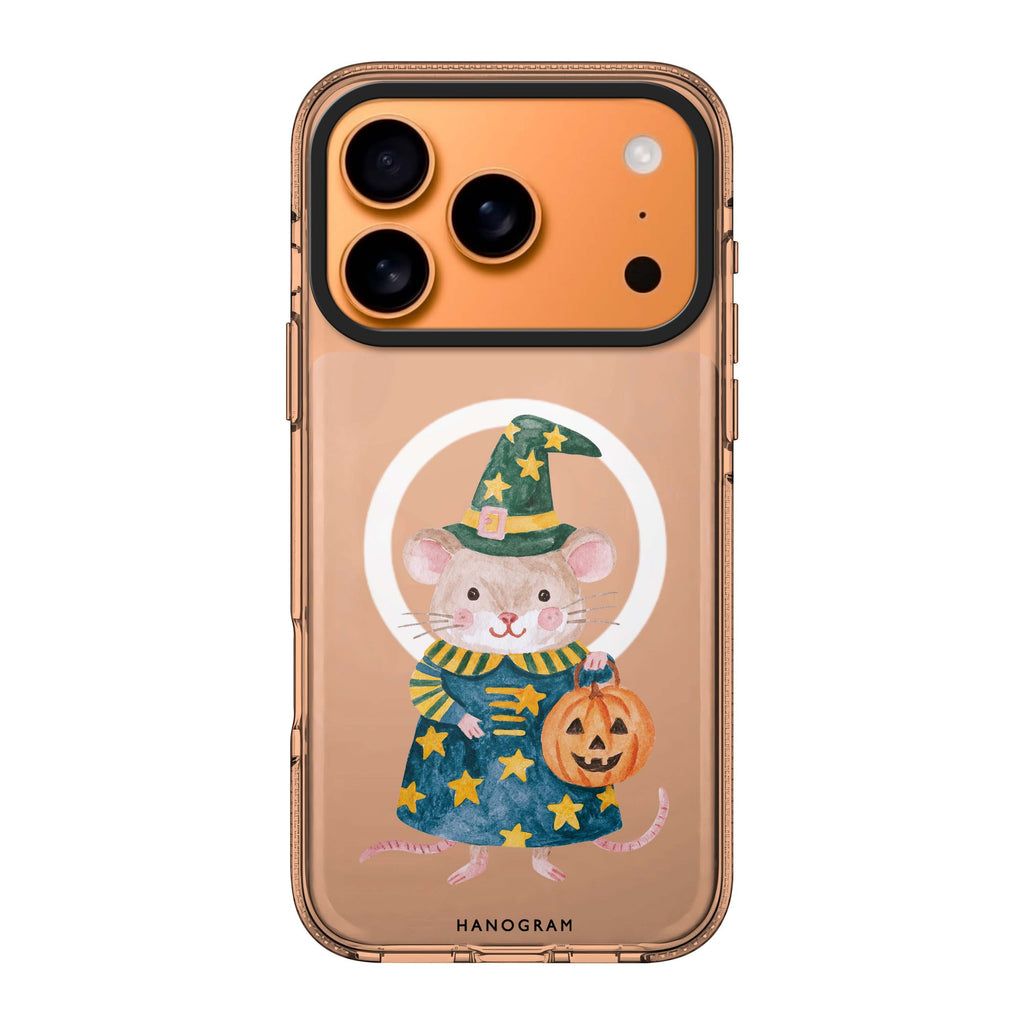 Mouse with a Magic Hat iPhone 17 Pro Max Ultra Clear Case - Image 1