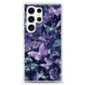 Midnight Butterflies Samsung Galaxy S26/S25/S24/S23/S22 Ultra ultra clear case, transparent design, main view