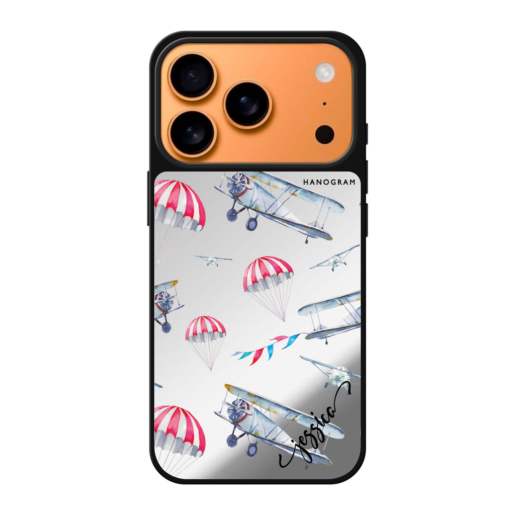 Propeller personalized name iPhone 17 Pro Max mirror case