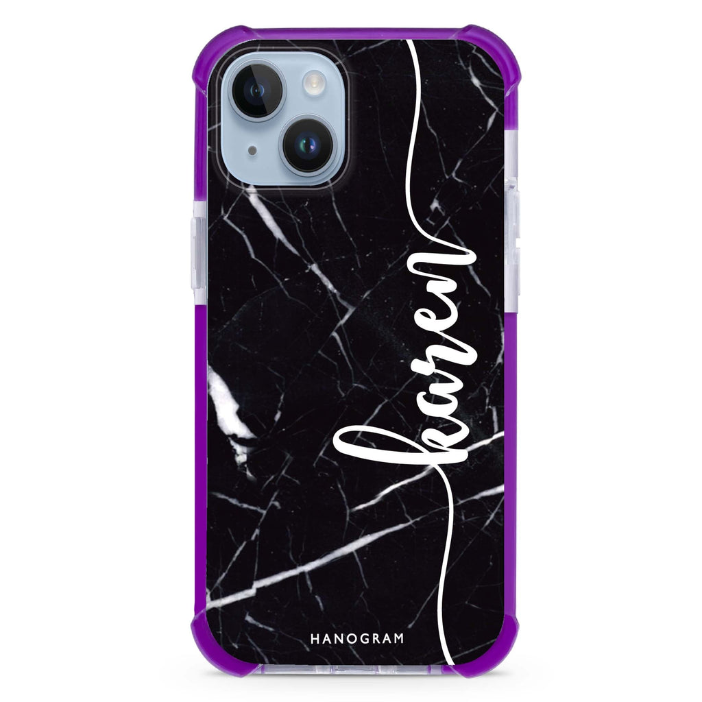 Marble Edition VIII iPhone 15 Plus MagSafe Compatible Ultra Shockproof Case
