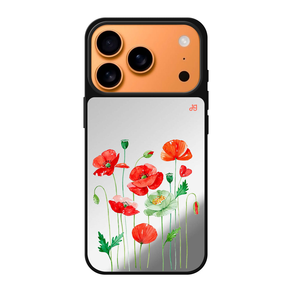 Poppy Stem Ballet iPhone 17 Pro Max Mirror Case - design view 1