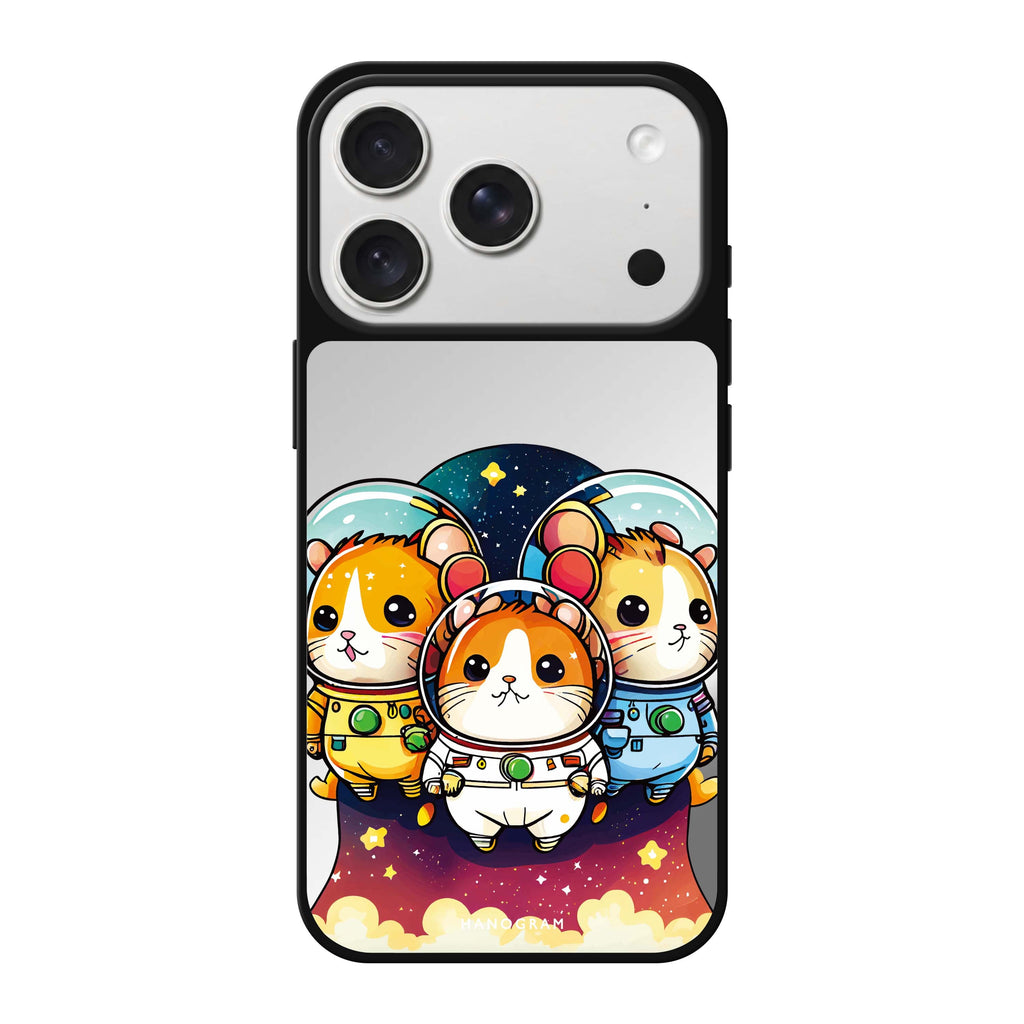 Space squirrels animal celestial iPhone 18 Pro Max mirror case