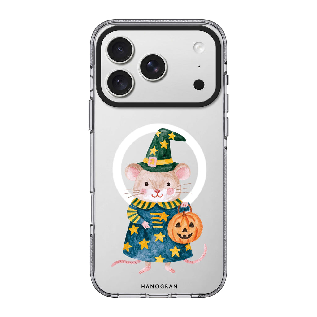 Mouse with a Magic Hat iPhone 18 Pro Max Ultra Clear Case - Image 1