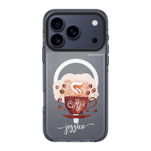Fragrant coffee personalized name coffee food iPhone 17 Pro Max ultra clear case