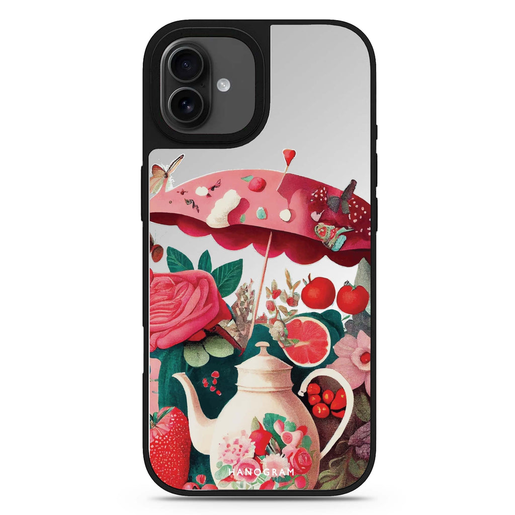 Tea Time iPhone 17 mirror case