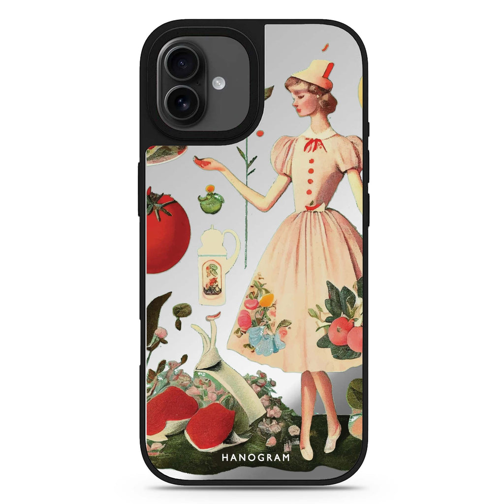 Noble girl iPhone 17 mirror case