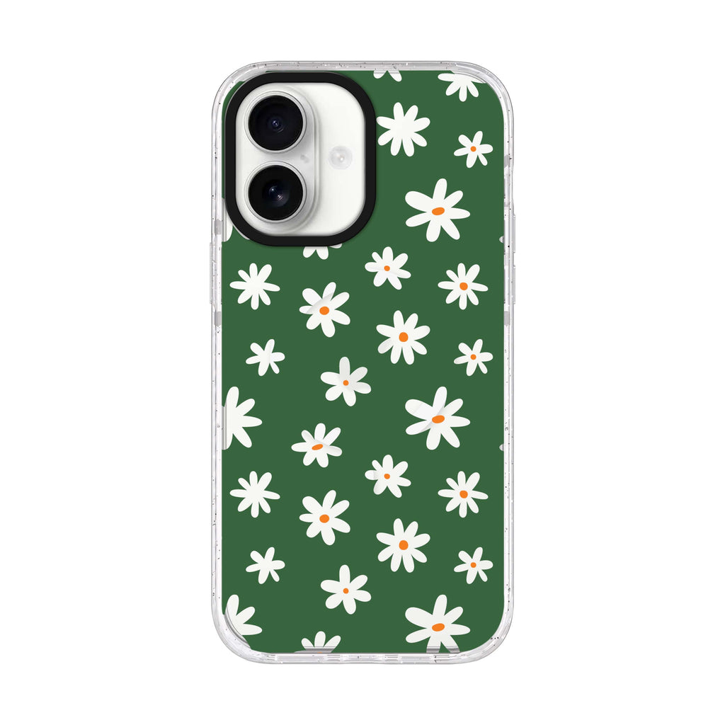 Flowers Pattern Style 2 iPhone 17 ultra clear MagSafe case, front product view