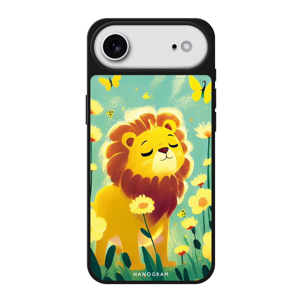 Lion in the garden 鏡面手機殼