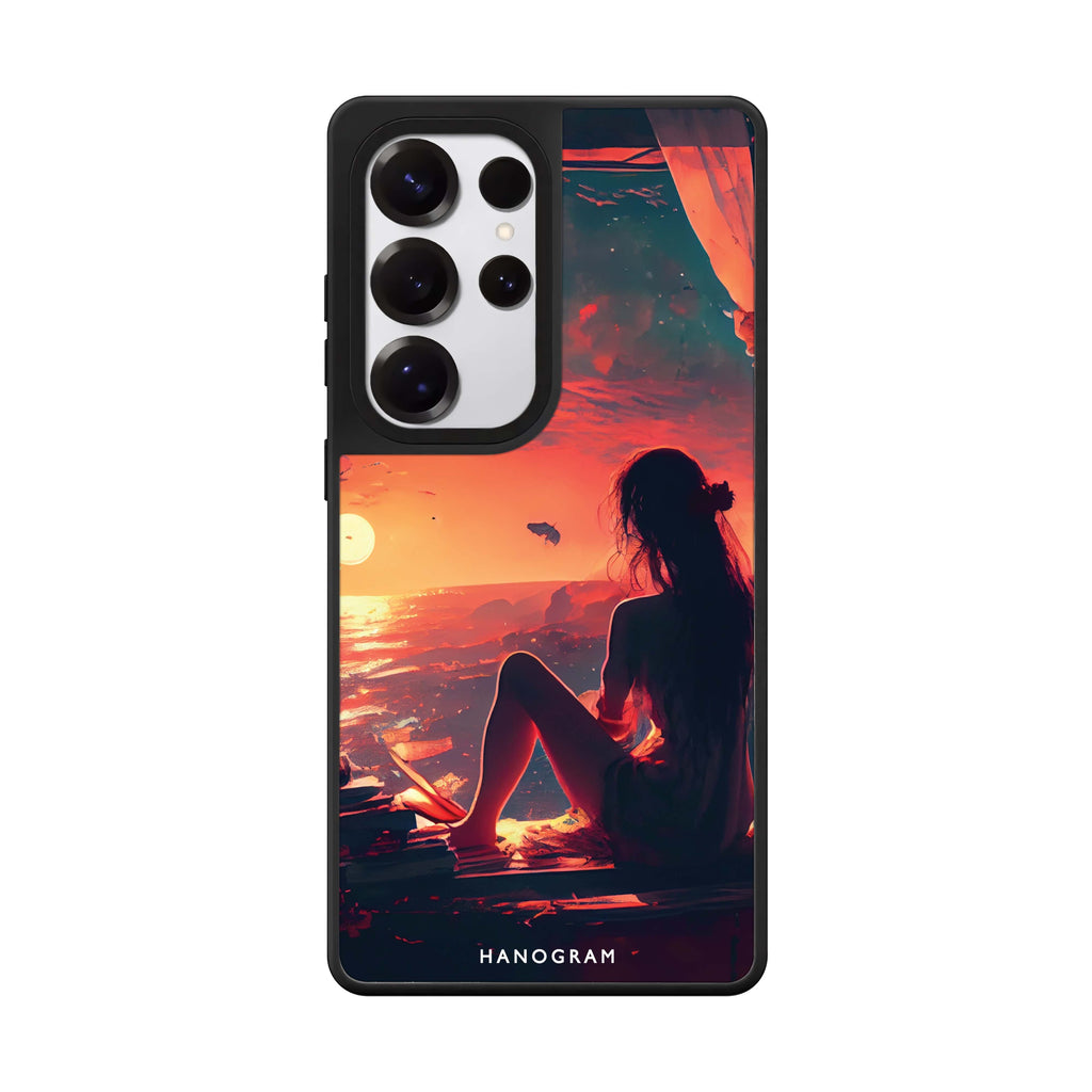 My Dream Life Samsung Galaxy S25 S24 S23 Ultra mirror case, front view