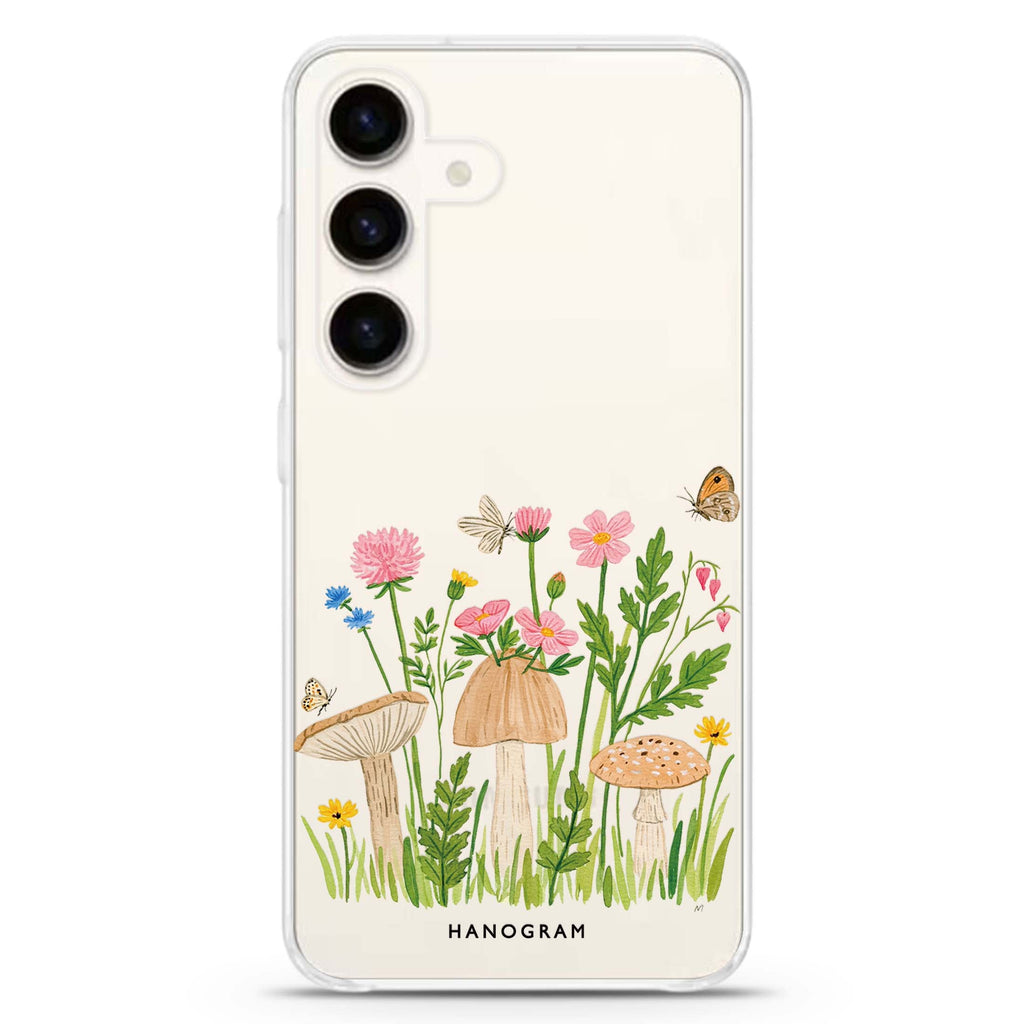 Under the Clover Canopy Samsung Galaxy Ultra Clear Case — front view