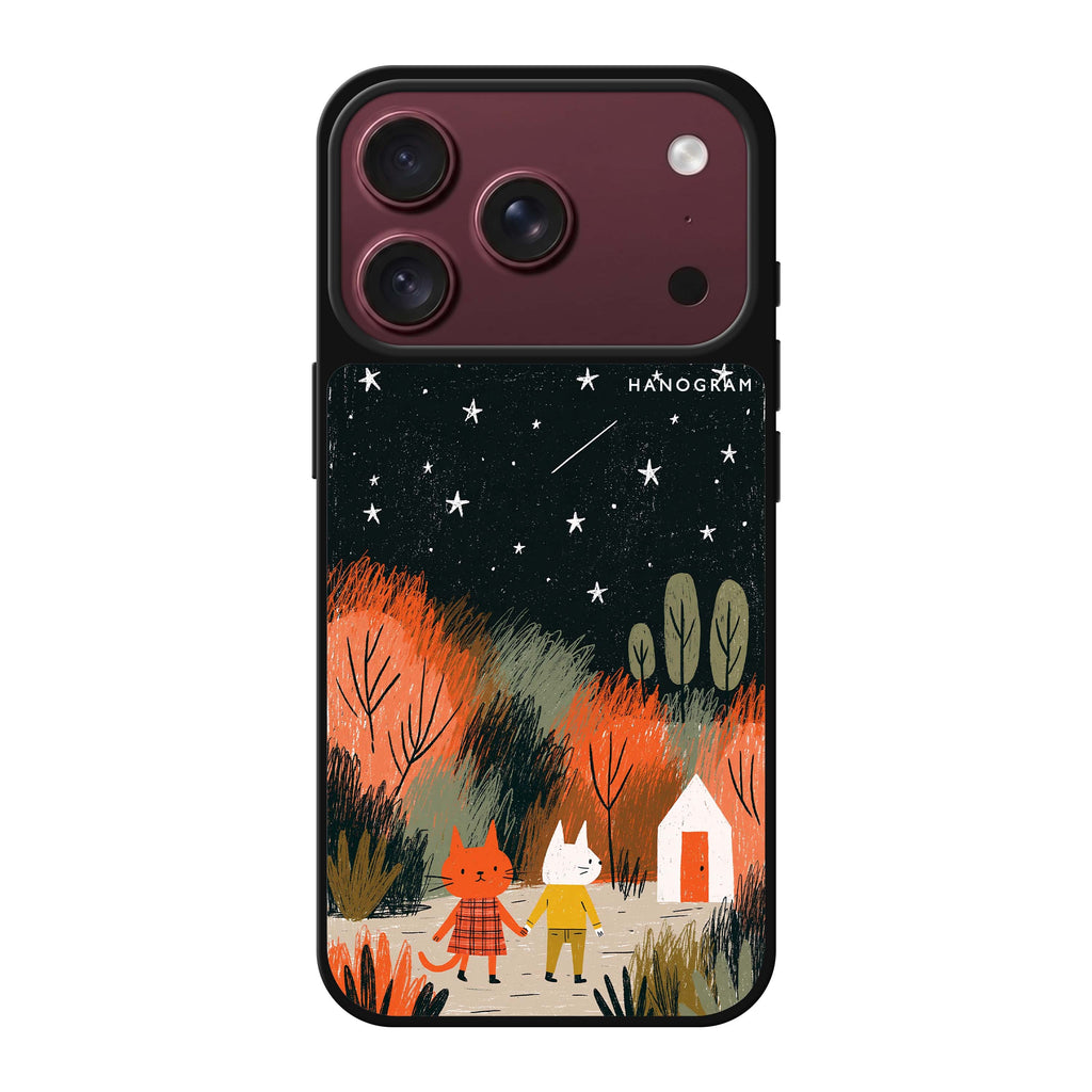 Our Starlit Way Home iPhone 18 Pro Max Mirror Case - design view 1