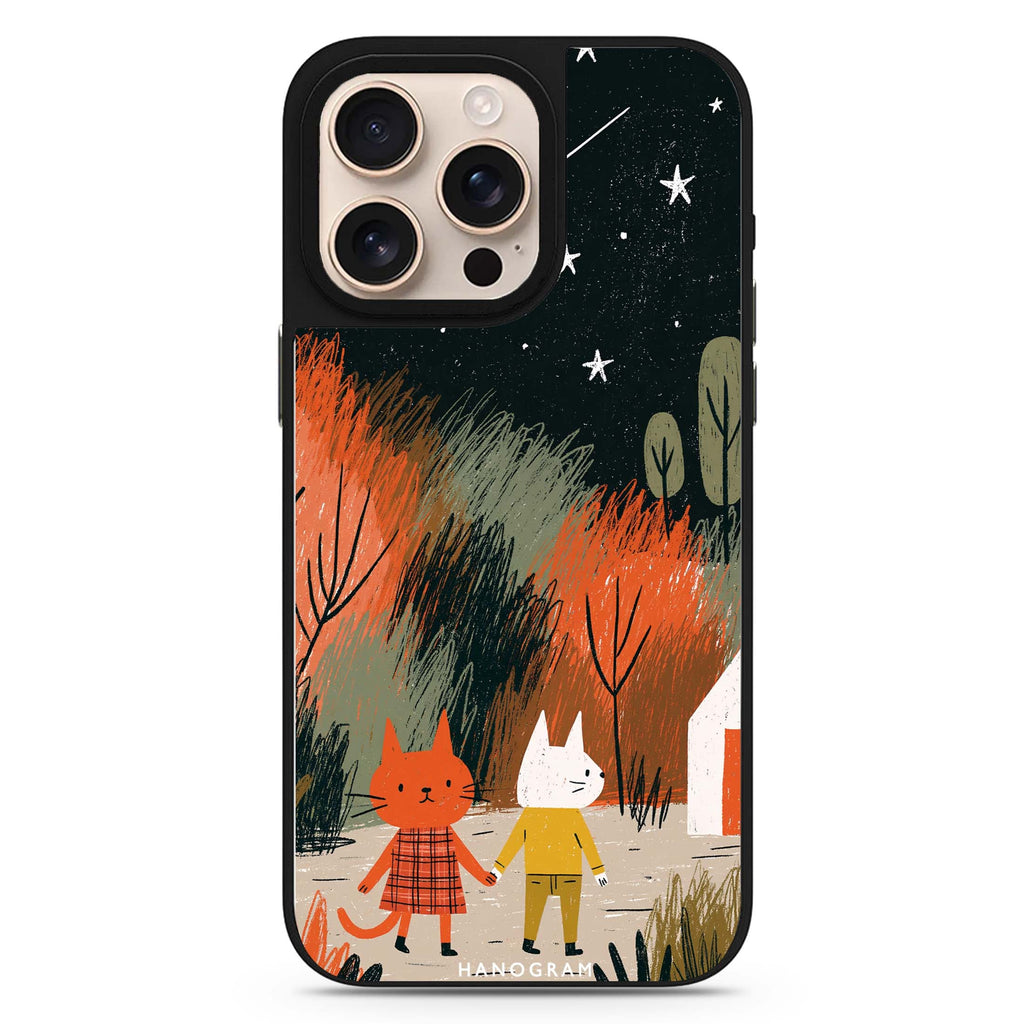 Our Starlit Way Home MagSafe Compatible Mirror Case – design view 1
