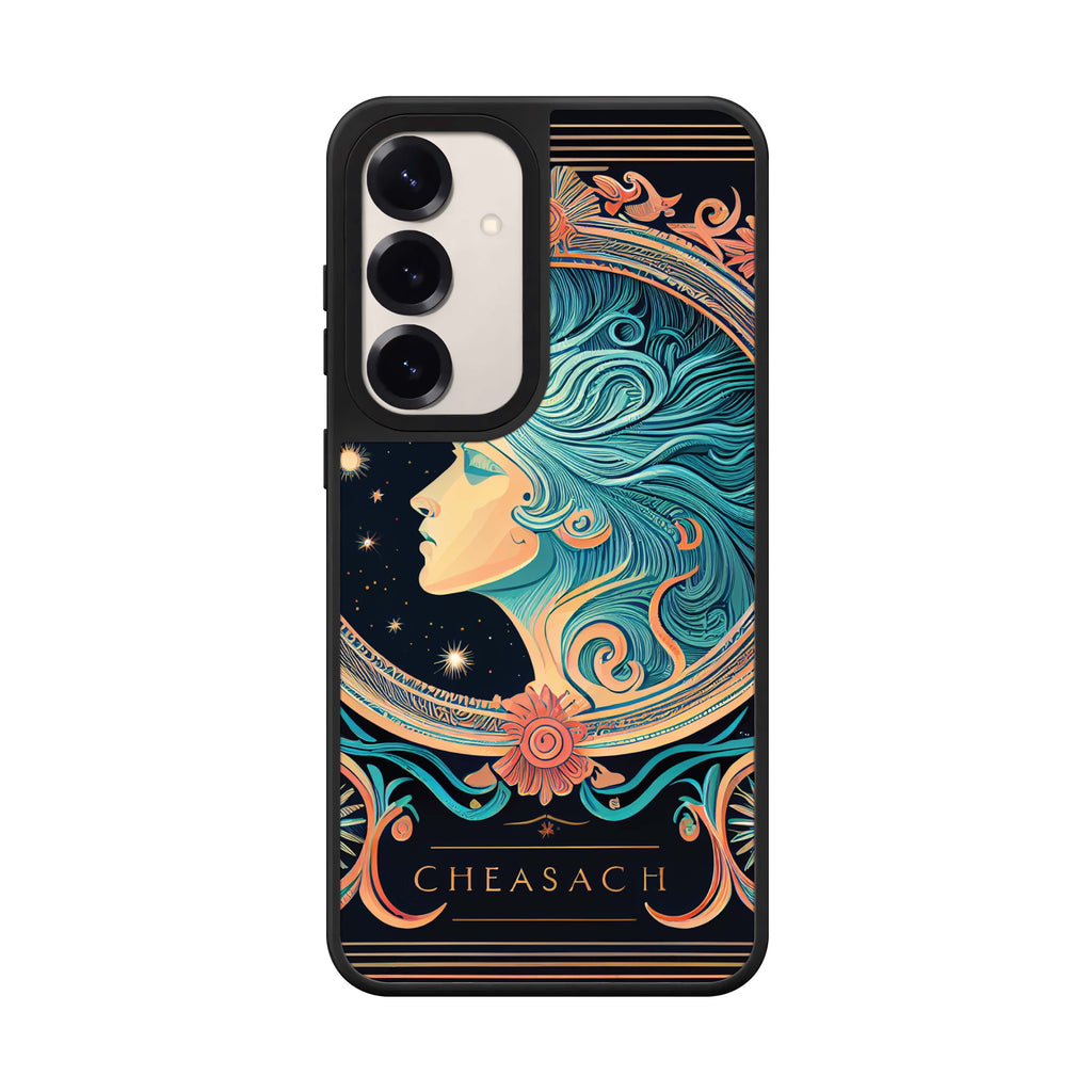 Cheasach Samsung Galaxy mirror case front view