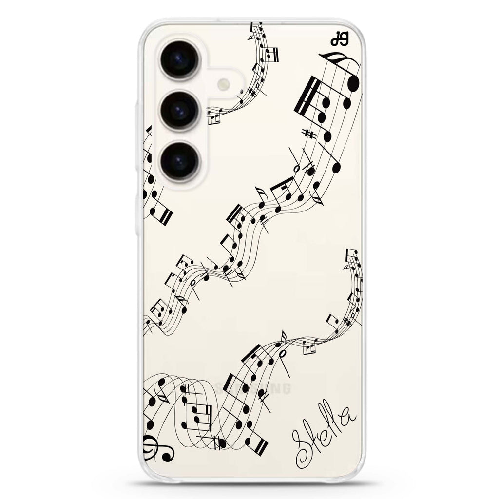 Music Samsung Galaxy Ultra Clear Case