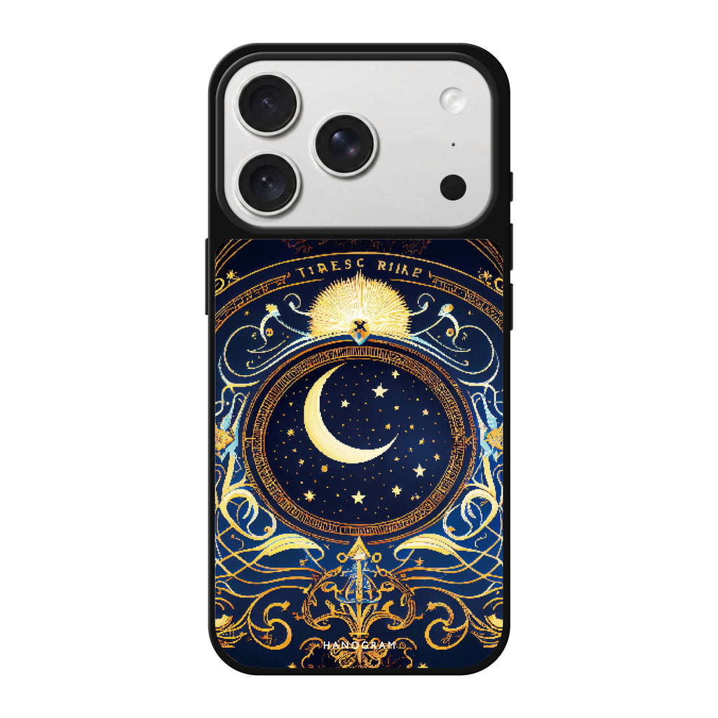 Magic Moon moon celestial whimsical iPhone 18 Pro Max mirror case