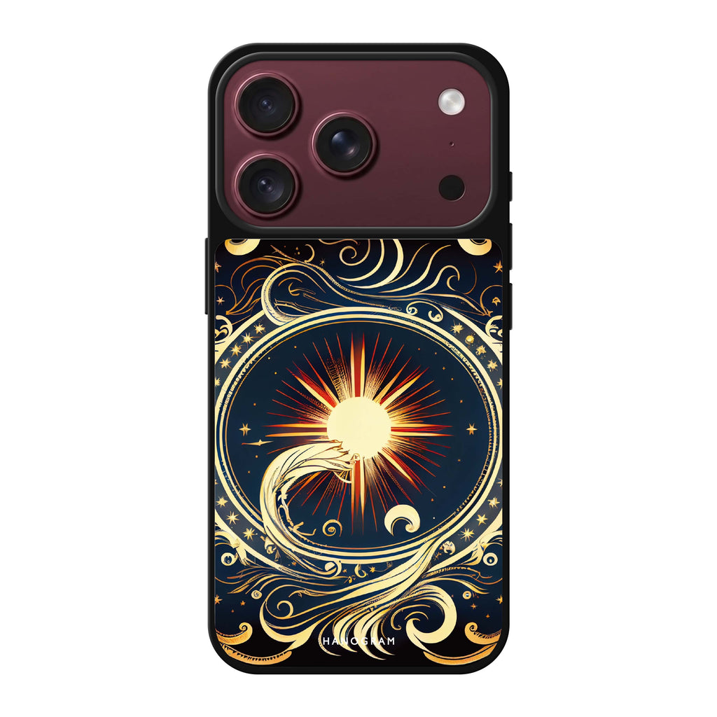 Magic Queen portrait whimsical iPhone 18 Pro Max mirror case