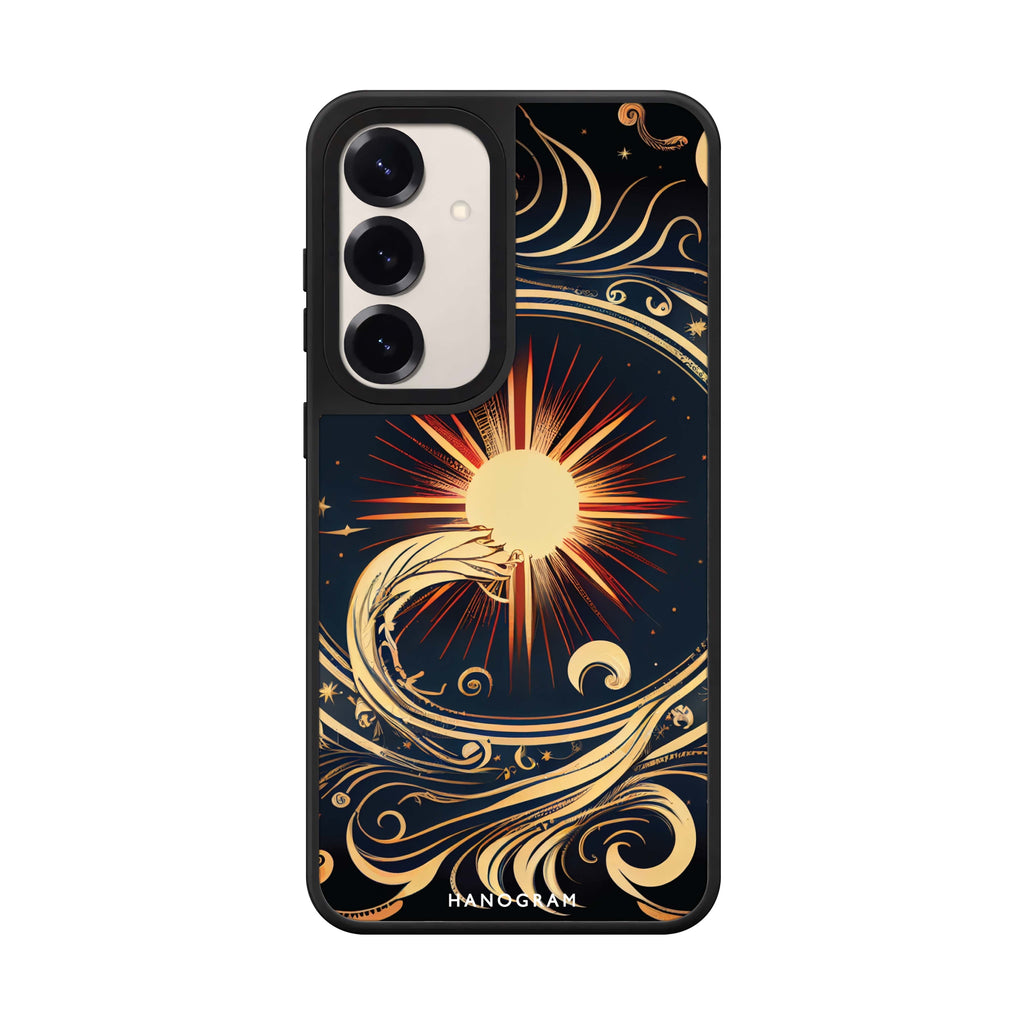 Magic Sun Samsung Galaxy mirror case front view
