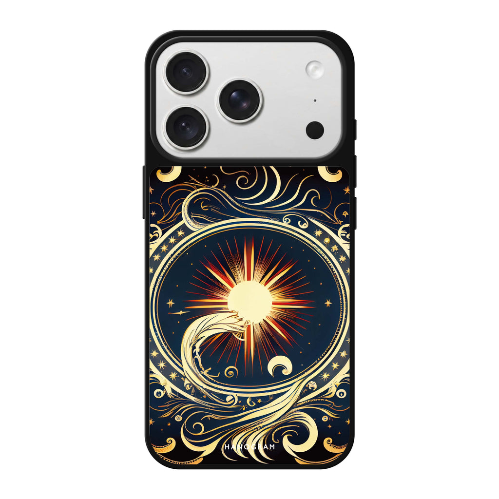 Magic Sun summer sun celestial nature iPhone 18 Pro Max mirror case