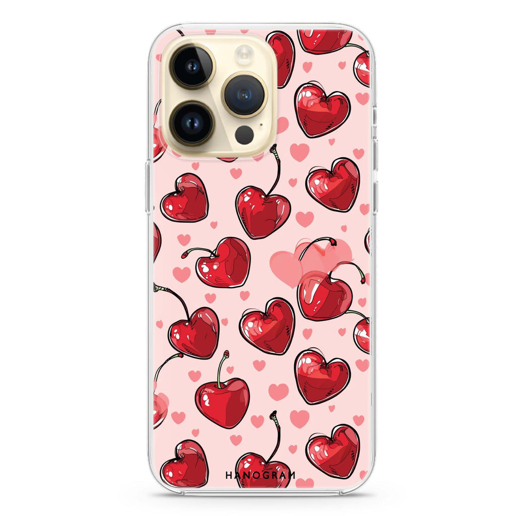 Cherry Amore iPhone 13 Pro Max Ultra Clear Case
