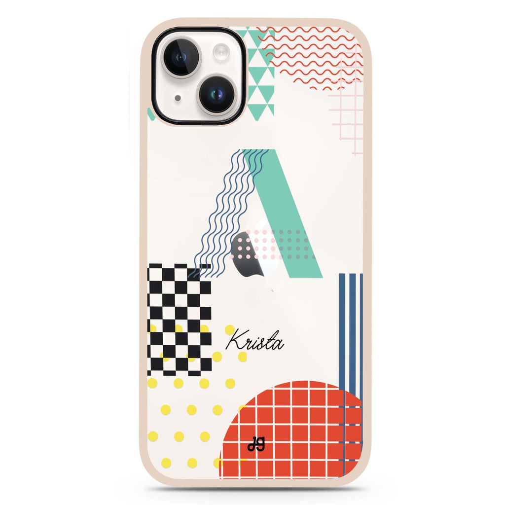Memphis Monogram Impact Guard Bumper Case