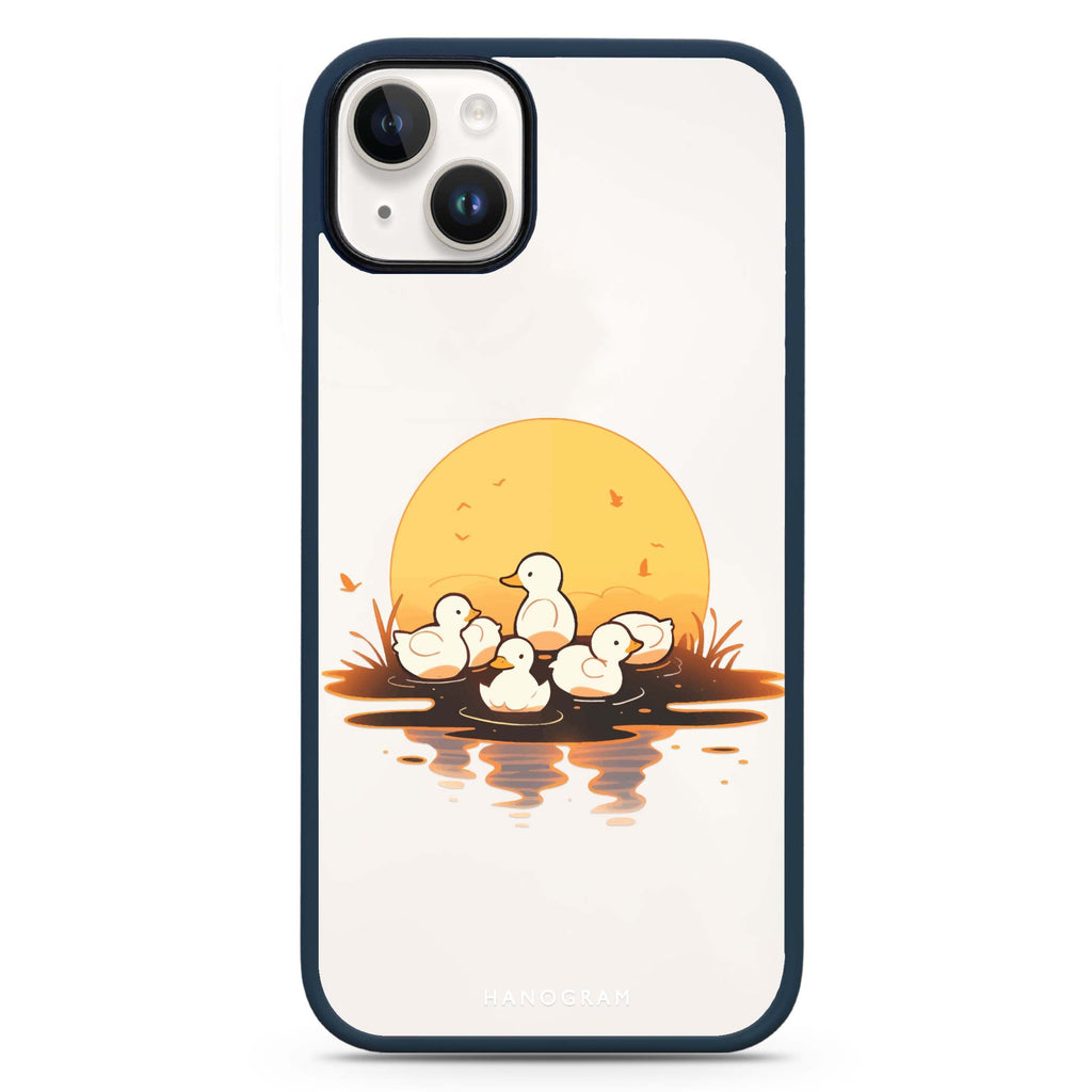 Dawn Duck Drift iPhone 15 Impact Guard Bumper Case