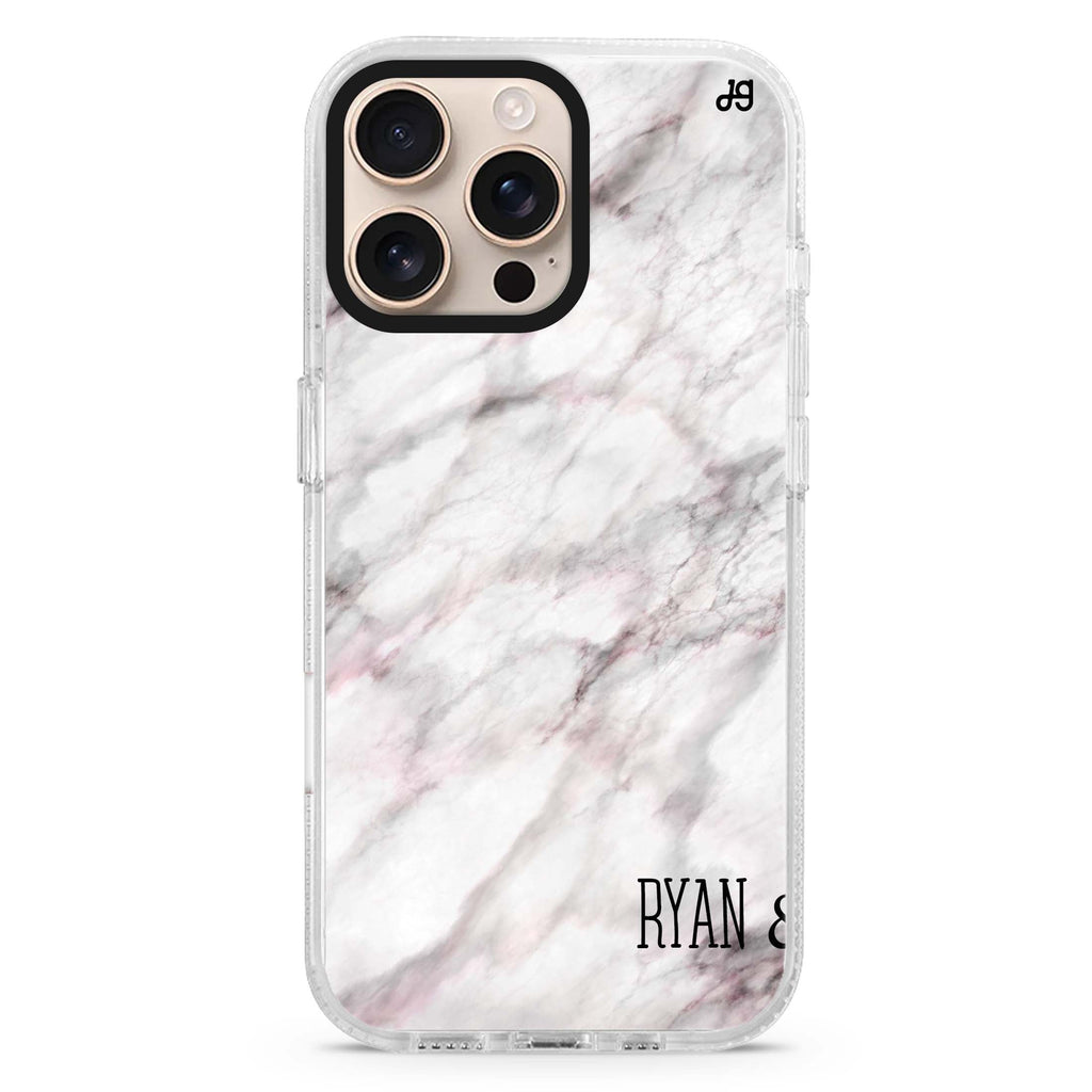 Bloom Brushwork MagSafe Compatible iPhone 16 Pro Ultra Clear Case - Personalized and Stylish Protection