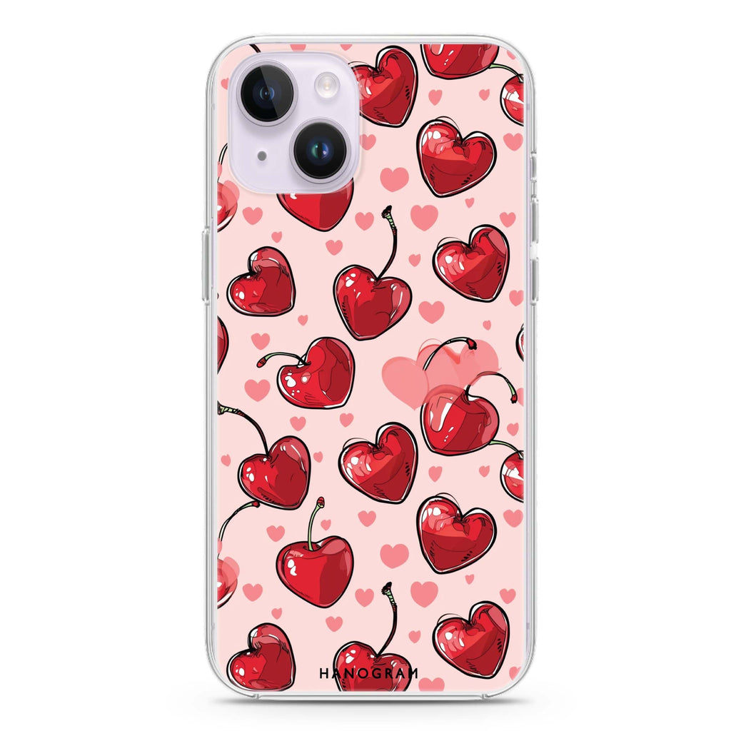 Cherry Amore iPhone 13 Ultra Clear Case