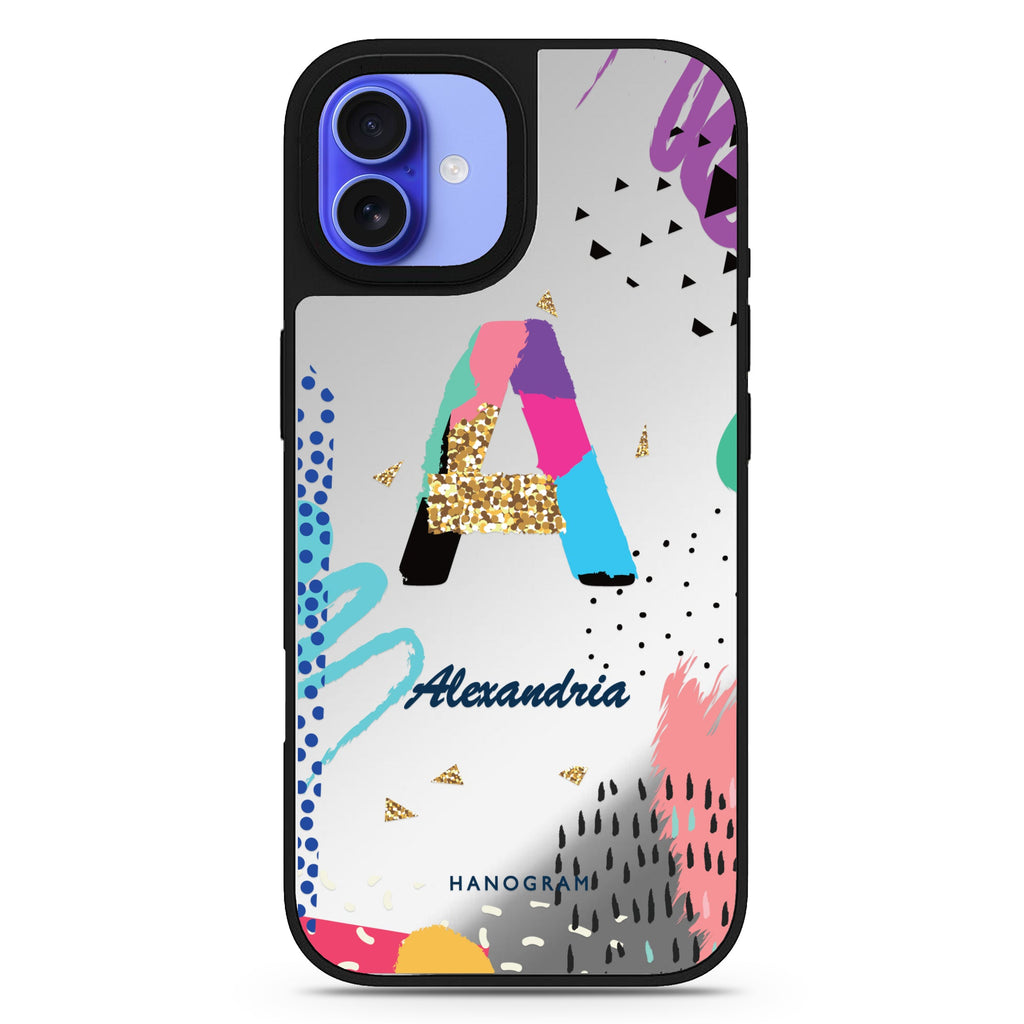 Artistic Monogram IV MagSafe Compatible Mirror Case
