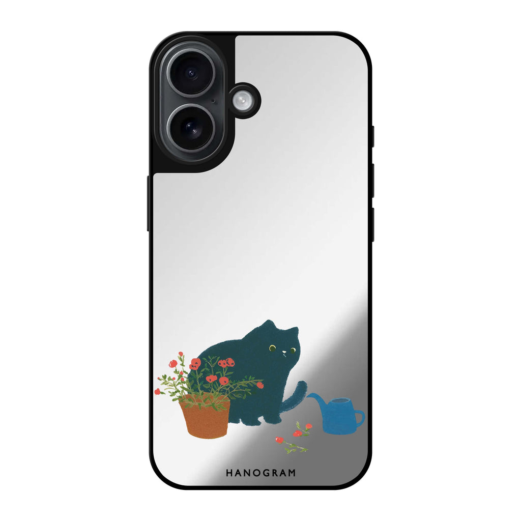 Bloom Keeper Cat Mirror Case
