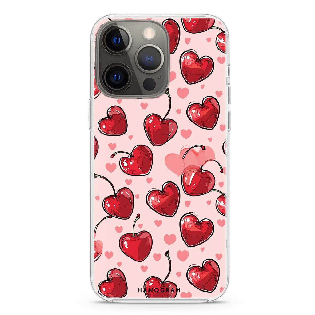 Cherry Amore iPhone 14 Pro Max Ultra Clear Case