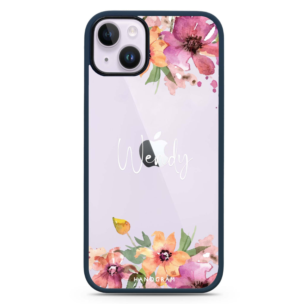 Garden Glow iPhone 15 Plus Impact Guard Bumper Case