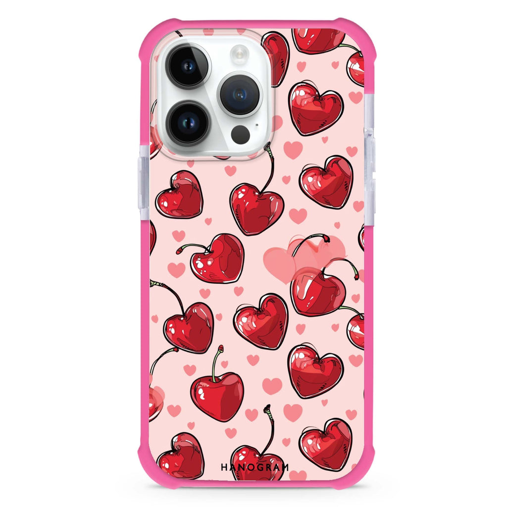 Cherry Amore iPhone 14 Pro Max MagSafe Compatible Ultra Shockproof Case