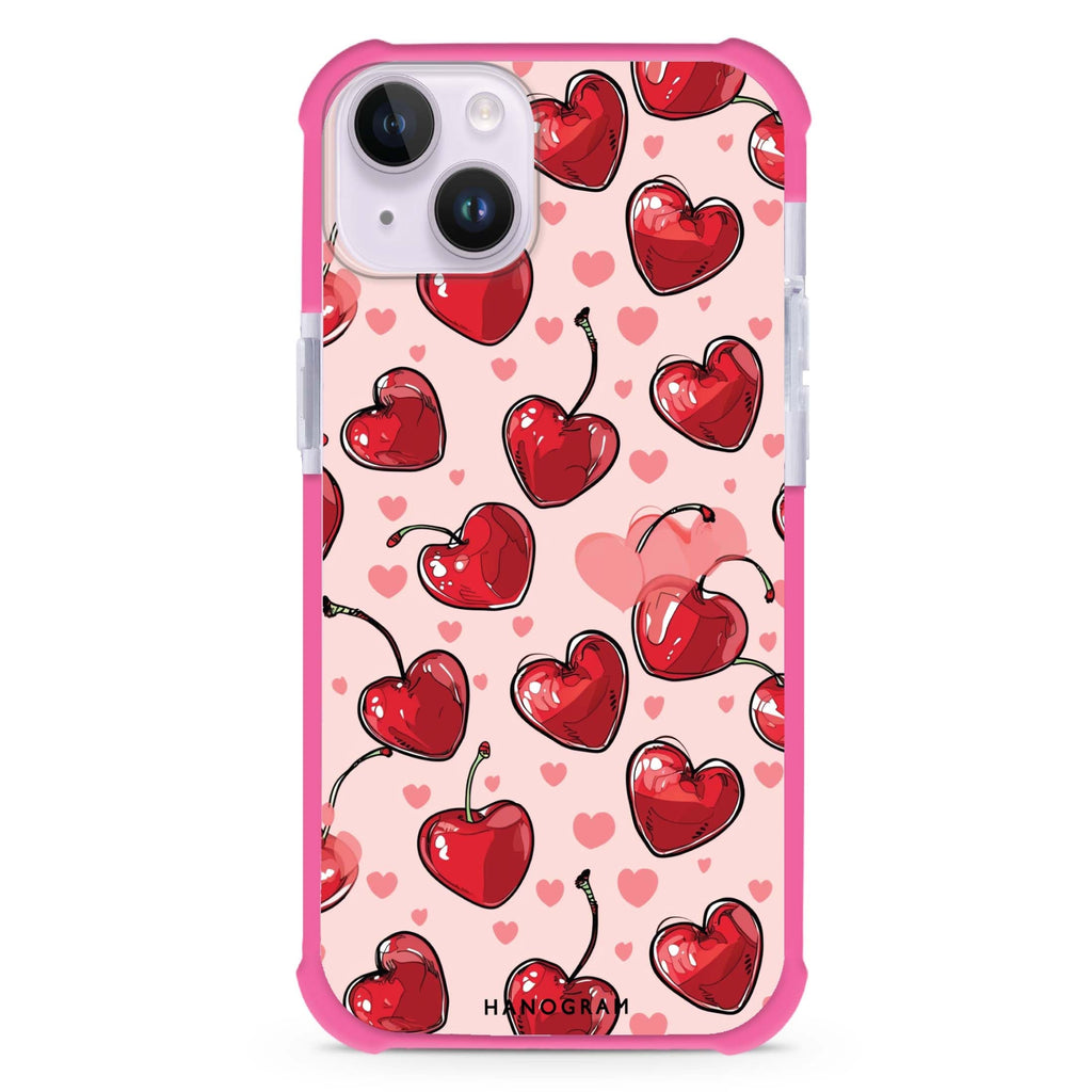Cherry Amore iPhone 13 MagSafe Compatible Ultra Shockproof Case