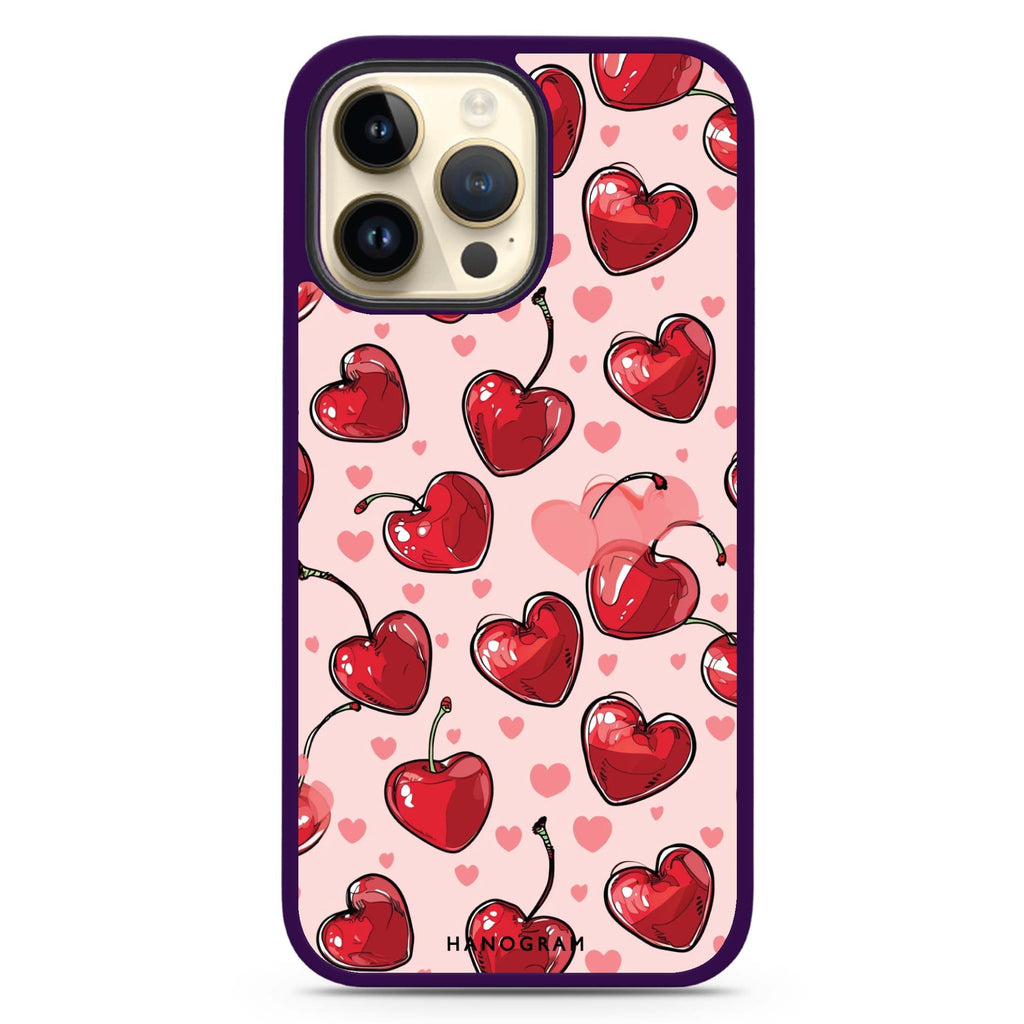Cherry Amore Impact Guard Bumper Case