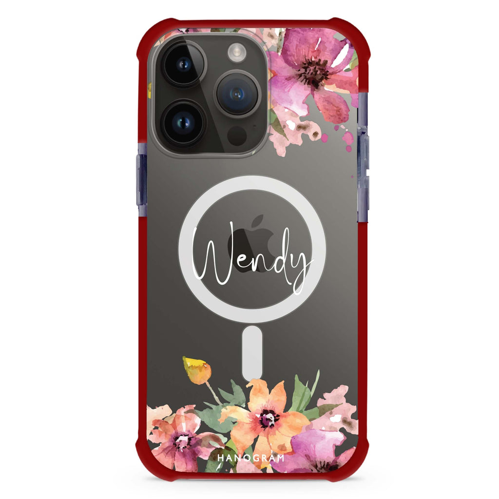 Garden Glow MagSafe Compatible Ultra Shockproof Case