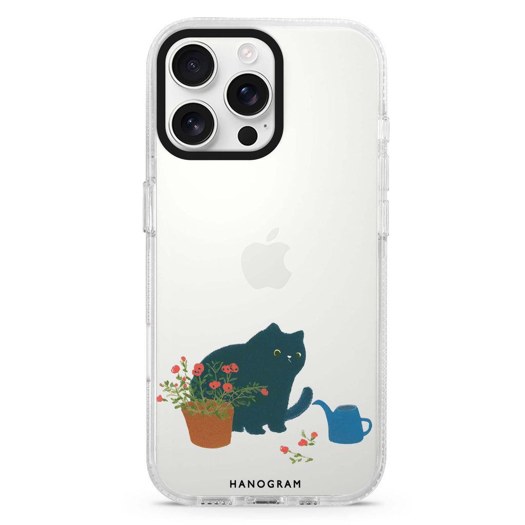 Bloom Keeper Cat iPhone Ultra Clear Case
