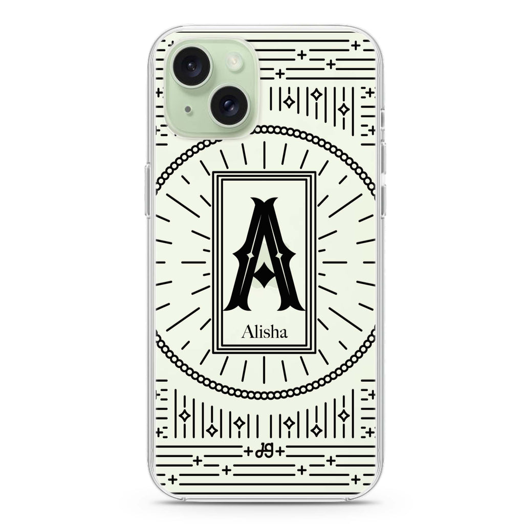 Artistic Monogram II Ultra Clear Case