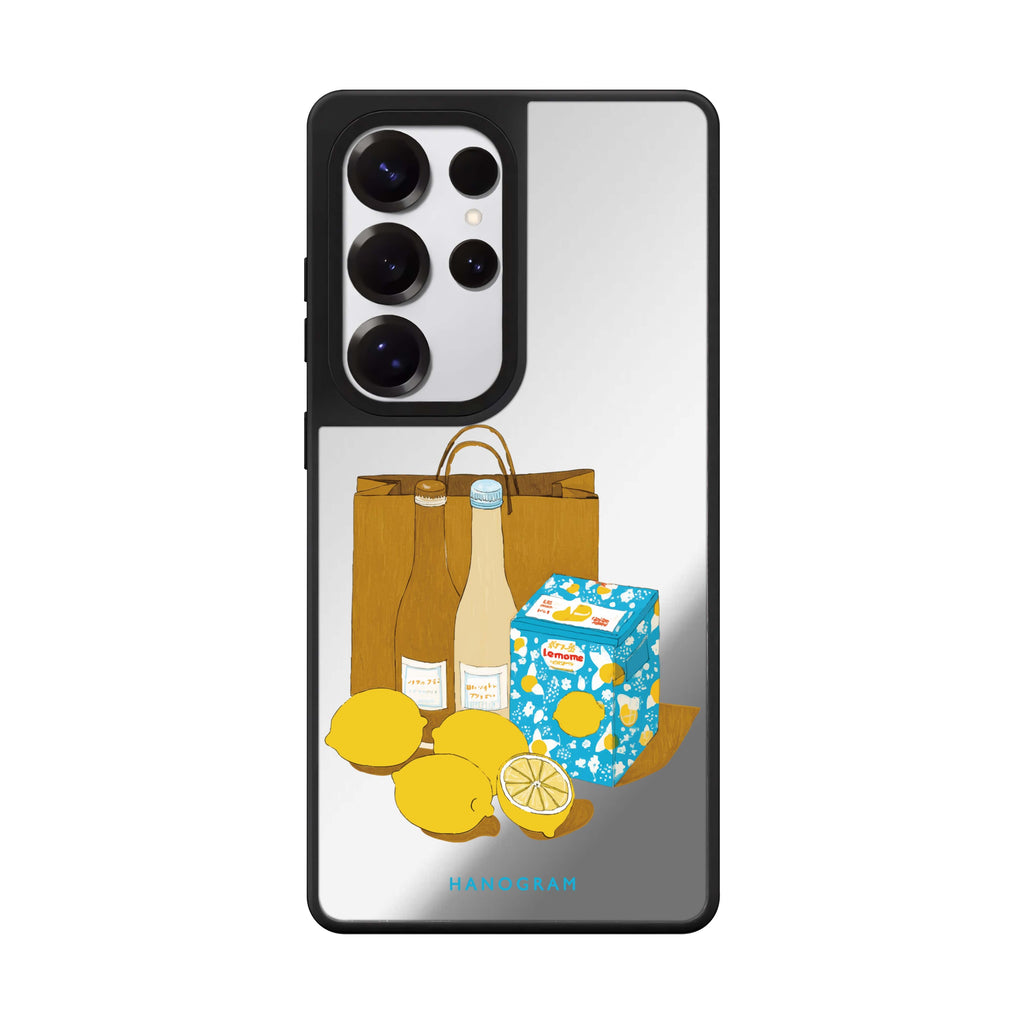 Lemon Market Mirror Case