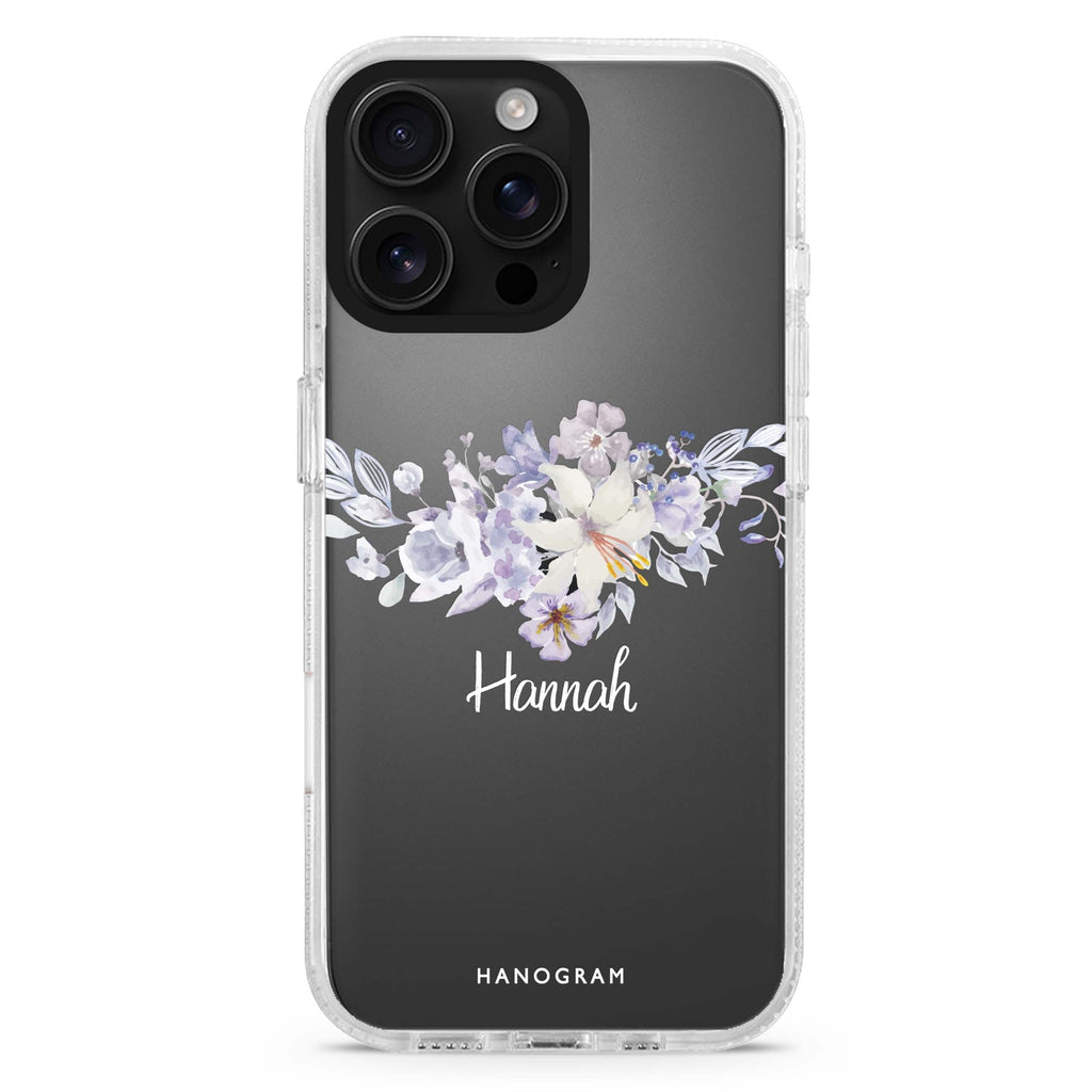 Serene Flowers & Me iPhone 16 Pro & 16 Pro Max Case - Personalized and Stylish Protection